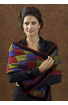Santiago Entrelac Wrap