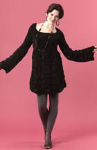 Glimmering Tunic Knit Crochet