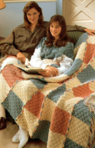 Basketweave Afghan Crochet