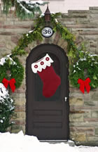 Jumbo Door Stocking Crochet