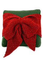 Bow Pillow Knit
