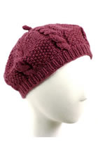 Cabled Beret Knit