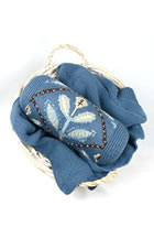 Embroidered Pillow Knit