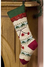 Folkways Christmas Stocking Knit