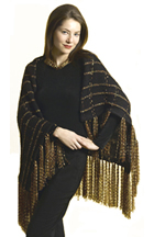 Plaid Wrap Knit