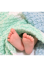 Soften His World Baby Blanket Knit