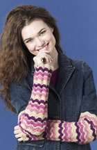 ZigZag Arm Warmers Crochet