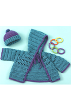 Baby Hoodie Hat Crochet