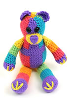 Rainbow Bear Crochet