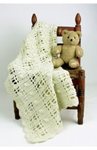 Aran Baby Blanket Crochet