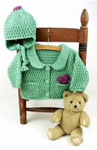 Baby Jacket Hat Crochet