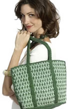 Two Tone Tote Crochet