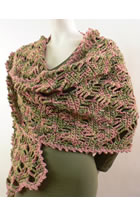 Lace Lattice Wrap Crochet