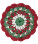 Colorful Felted Coasters