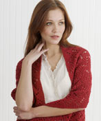 Knit Lacy ZigZag Shawl
