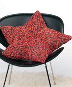 Knit Star Pillow