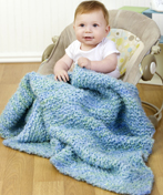 Diagonal Baby Blanket