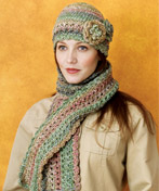 Chic Crochet Cloche Scarf