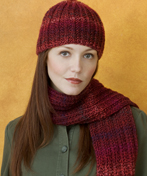 Knit Hat Scarf