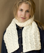 Cable Crochet Scarf