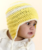Crochet Childs Earflap Cap