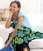 Crochet Hexagon Throw