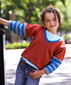 Knit V-Neck for Kids