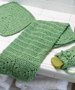 Crochet Eco Chic BathSet