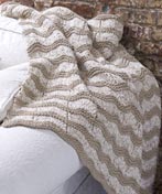 Knit Wave Afghan
