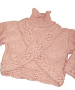 Crossed Cable Pullover