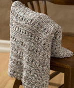 Crochet Textured Throw