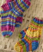 Colorful Knit Kids Socks