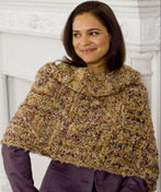 Mitered Knit Wrap