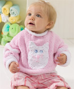 Kitty Kitty Baby Sweater