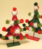 Felt Christmas Tree Pom Poms