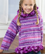 Pomp and Stripes Hoodie