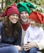 Jingle Bells Family Hats
