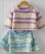 Easy Knit Baby Pullover