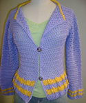 N.Y. Cotton Crochet Cardigan