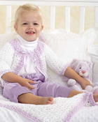 Baby Jacket and Blanket