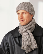 Mens Hat and Scarf