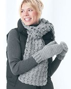 Mittens and Scarf