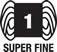 1-super-fine weight