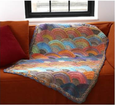 Seashell Crochet Afghan