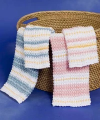 N.Y. Cotton Knit His & Hers Towel Sets
