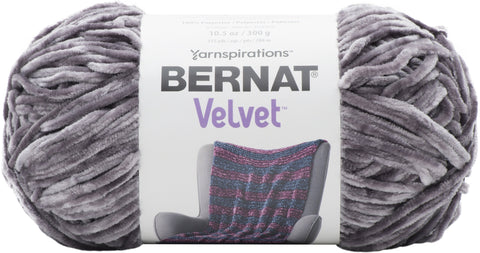 Bernat Velvet Yarn Vapor Gray