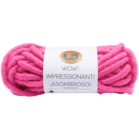 Lion Brand® Wow® Yarn The Fuchsia Is Bright