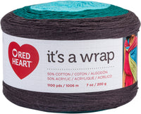 Red Heart It's A Wrap Yarn Action