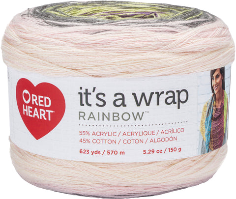 Red Heart® It's A Wrap Rainbow Yarn Whisper