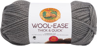 Lion Brand Wool-Ease Thick & Quick Prints Bonus Bundle Yarn Slate